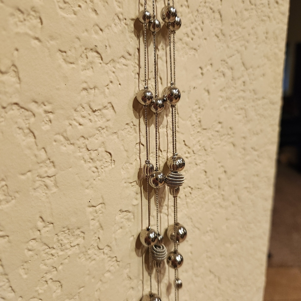 🤶🙋‍♀️🎁20" Women's Silver Sparkle Necklace